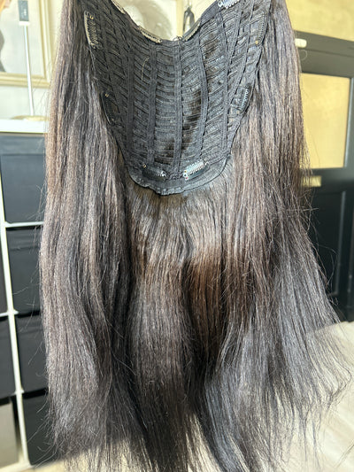Clearance: 24"Not So Knappy Half Wig