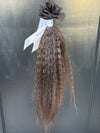 Clearance: 14” Knatural Coarse Clip Ins, 16 Piece Set