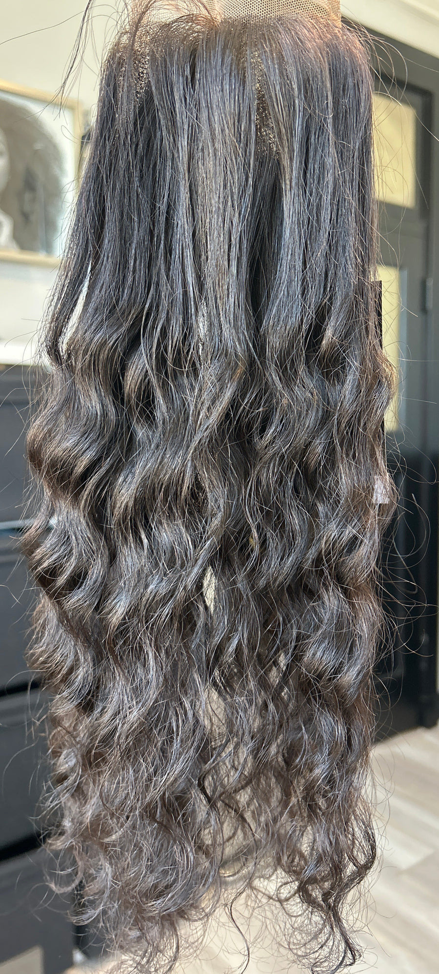 Clearance: 18" Knatural Kurly Closure (Loose)