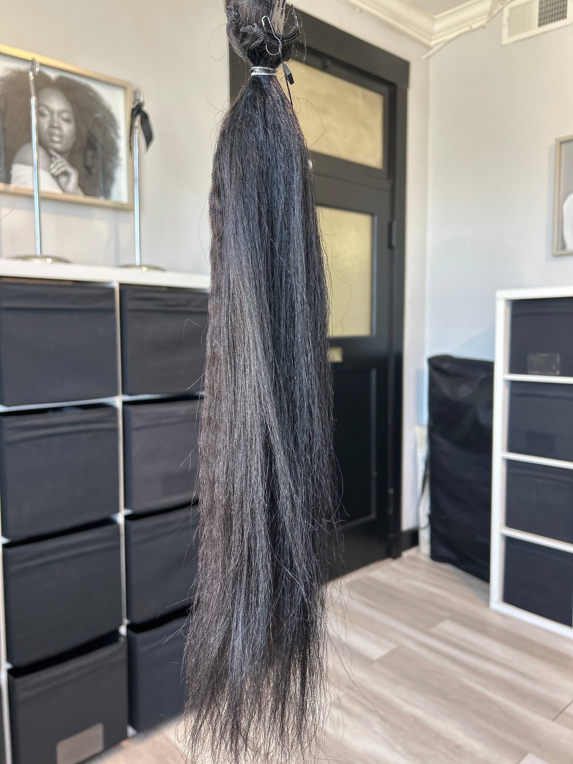 Clearance: 20/22" Knatural Coarse Weft (Black/ Dark Brown)
