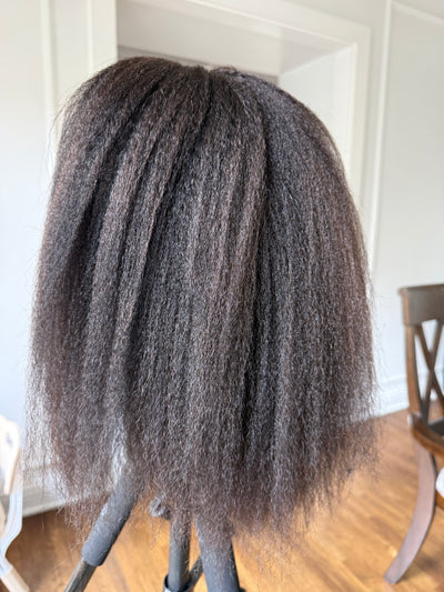 In Stock : Kinky Coarse U Part Wig