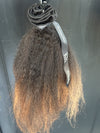 Clearance: 18” Knatural Coarse Weft (OMBRE)