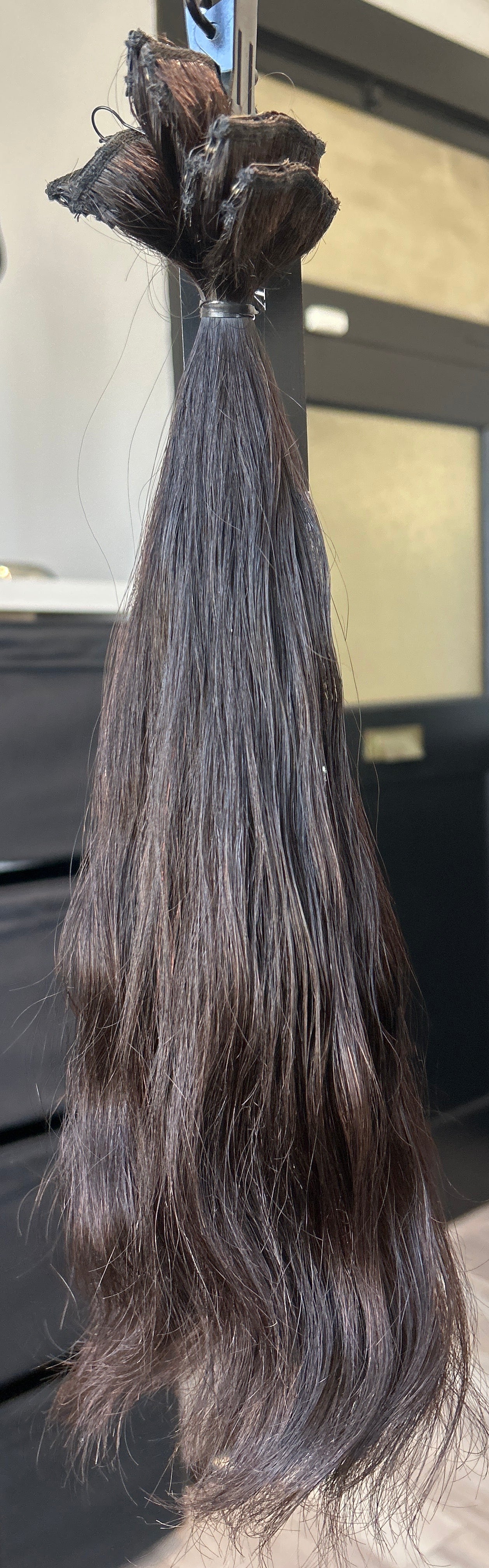 Clearance: 14" Knatural Straight Clip Ins - 8 PC