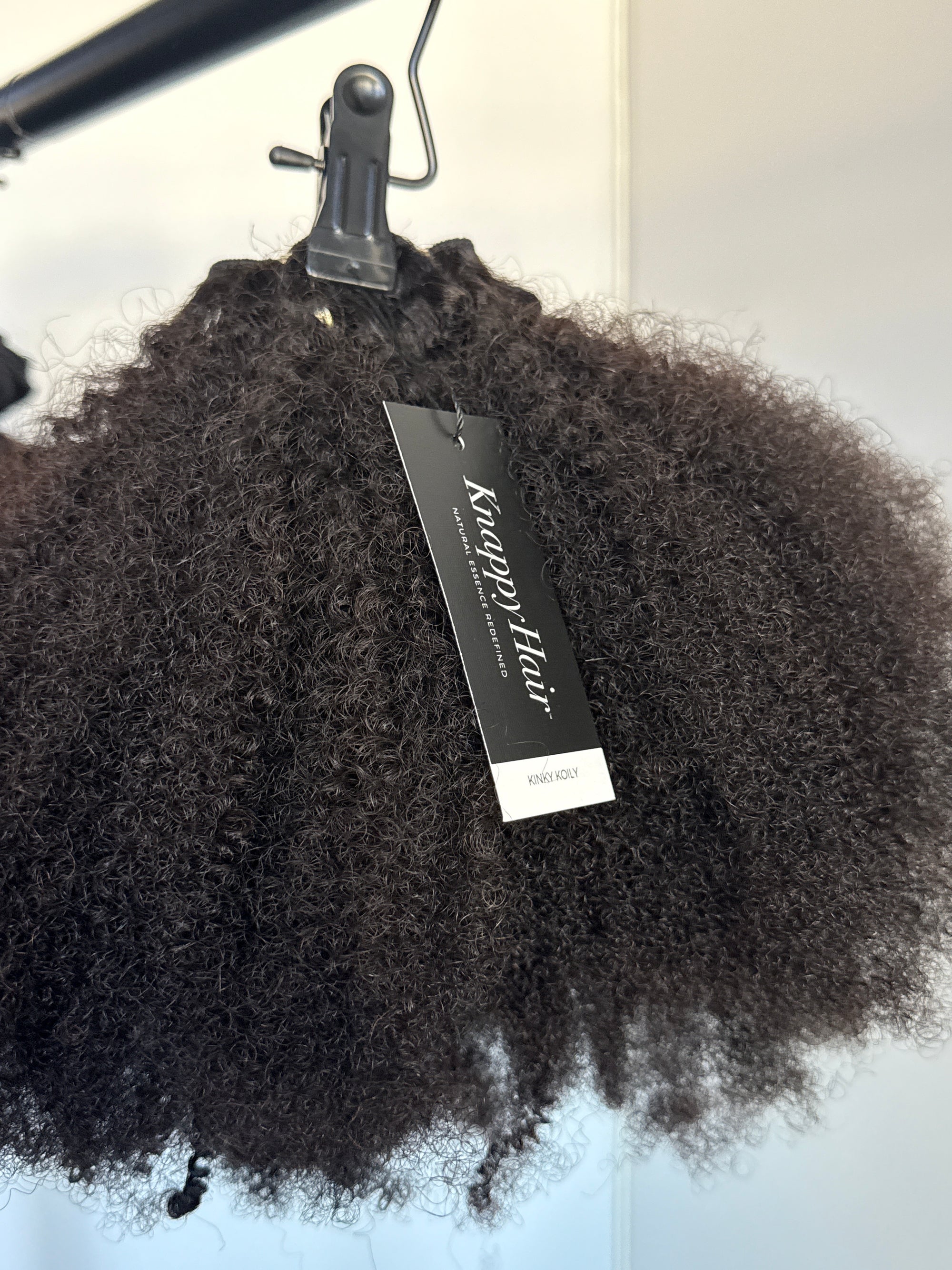 Bundle: 18” Kinky Koily Weft + 12” Knatural Coarse/Soft Kinky Weft