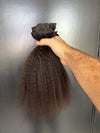 Clearance: 14" Knatural Coarse Clip-Ins, 9 Piece Set