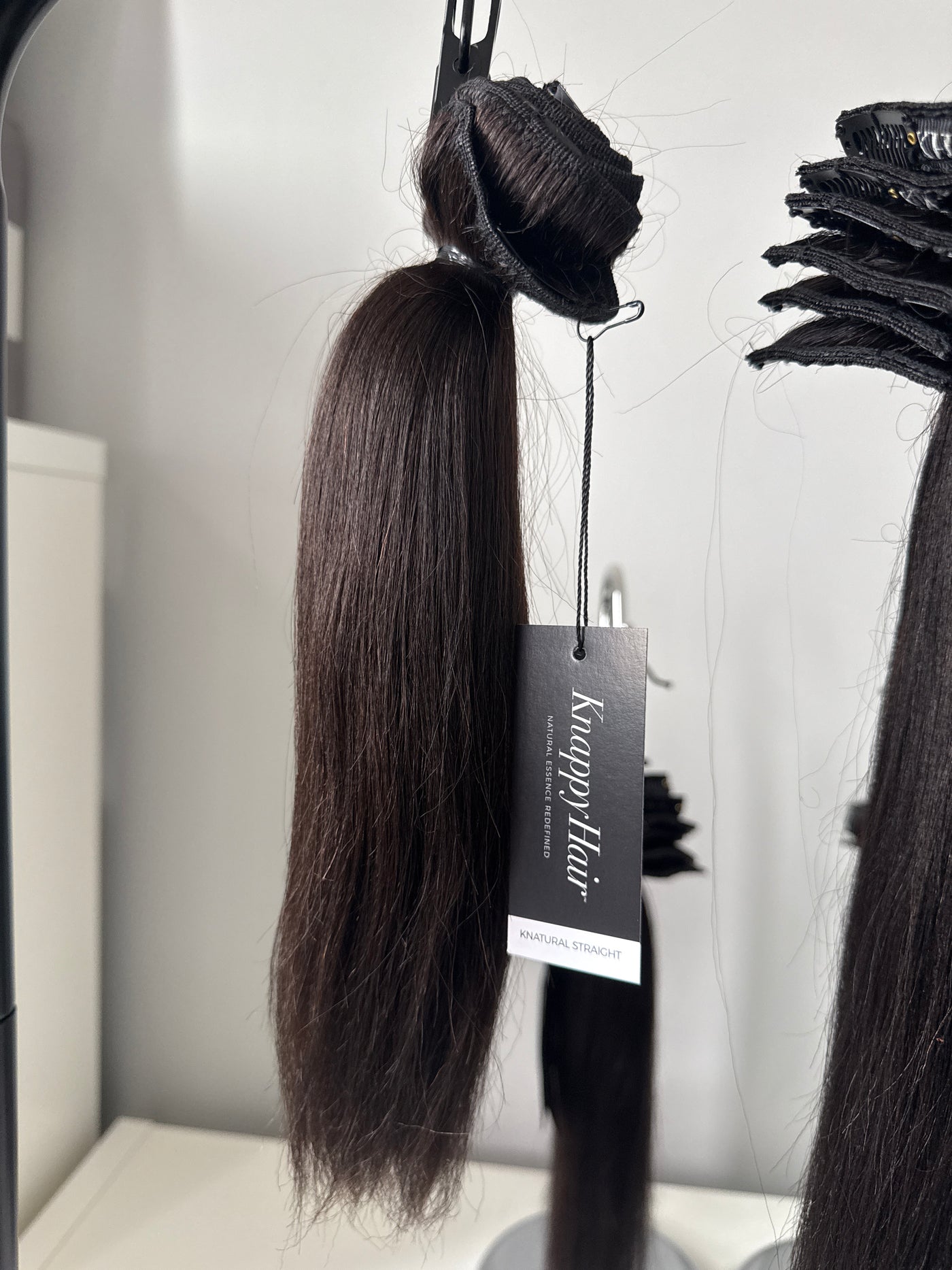 Clearance: 12"Silky Knatural Straight 7 Piece Set