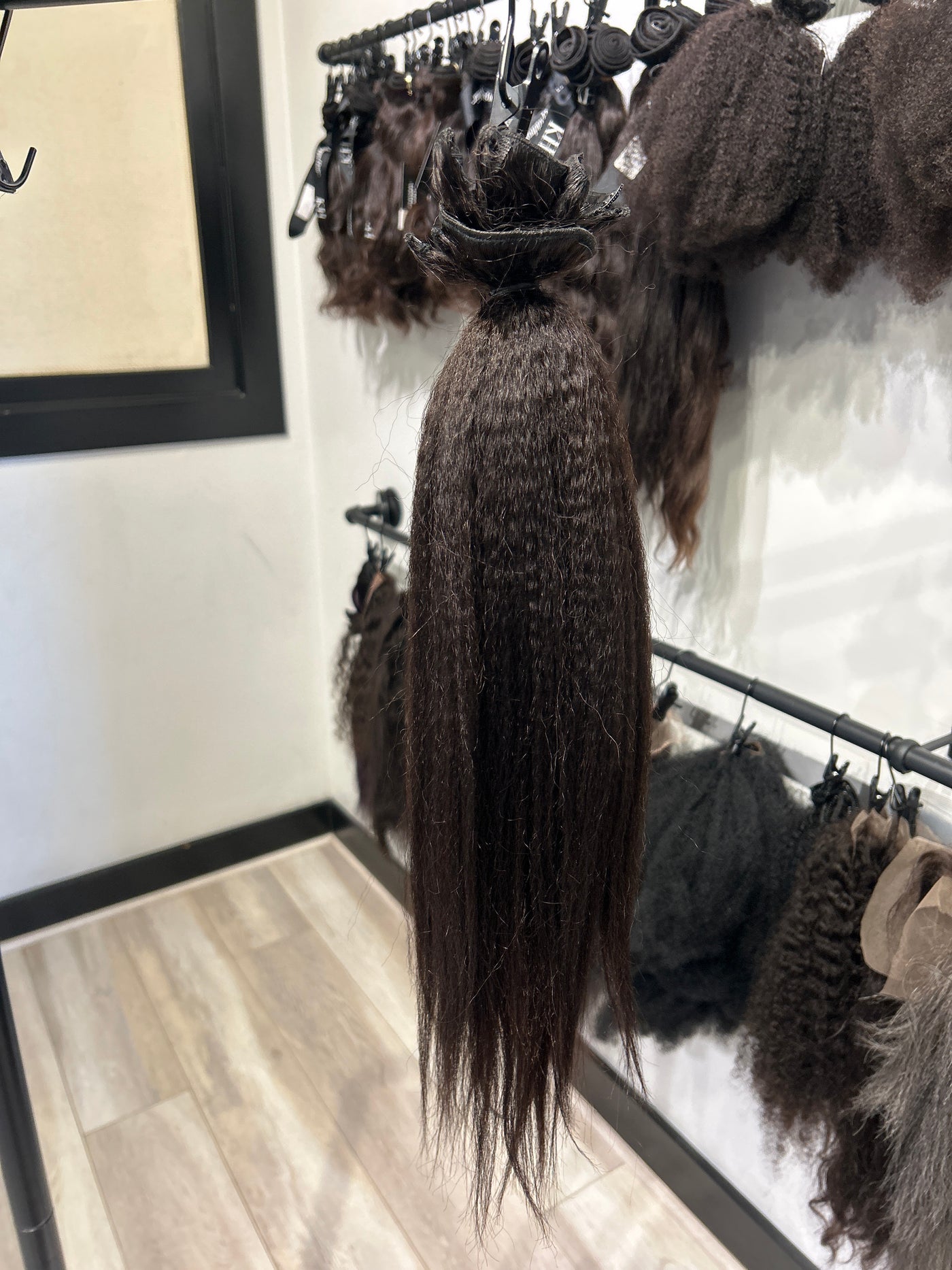 Clearance: 18" Knatural Coarse Clip Ins - 7 PC