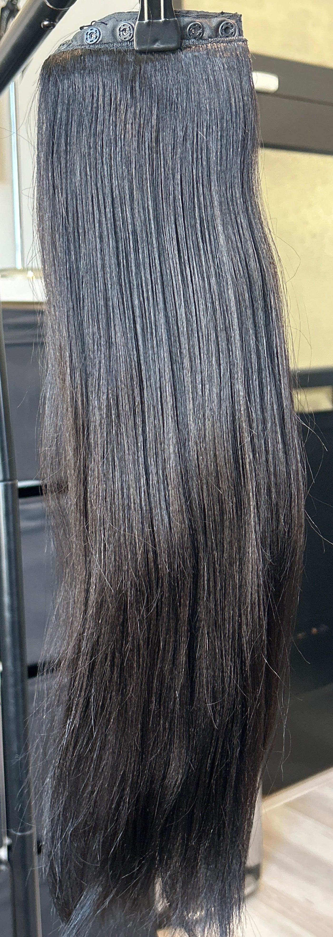 Clearance: 20" Knatural Straight Wig Comb Ponytail
