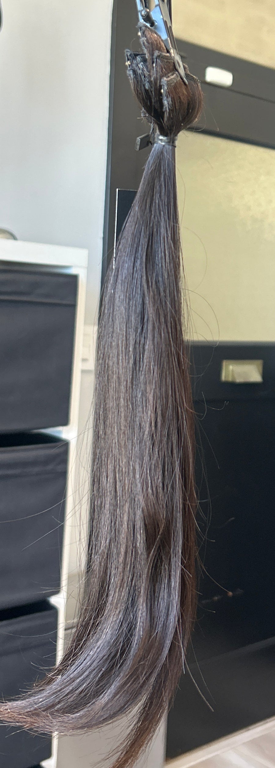 Clearance: 16" Knatural Straight Clip Ins - 5 PC