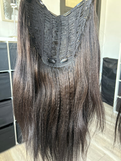 Clearance: 24" Not So Knappy Half Wig