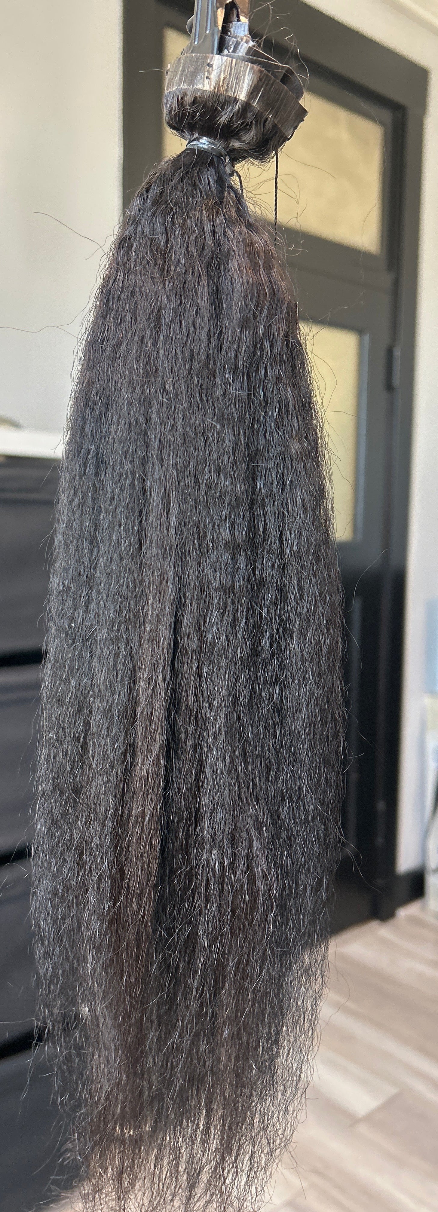 Clearance: 18" Knatural Coarse Clip Ins - 7 PC