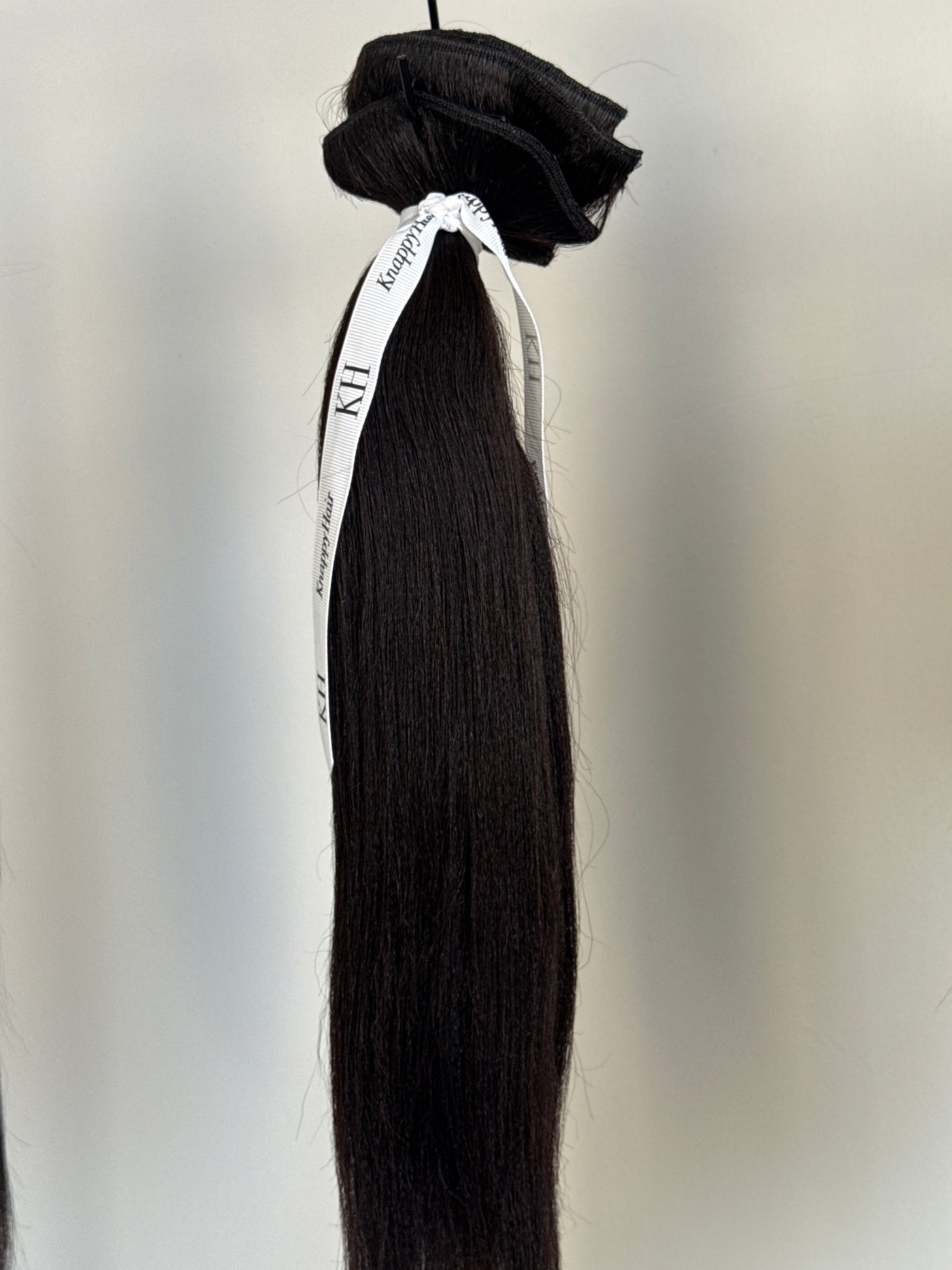 Clearance: 16” Knatural Straight Clip Ins 7 Piece Set