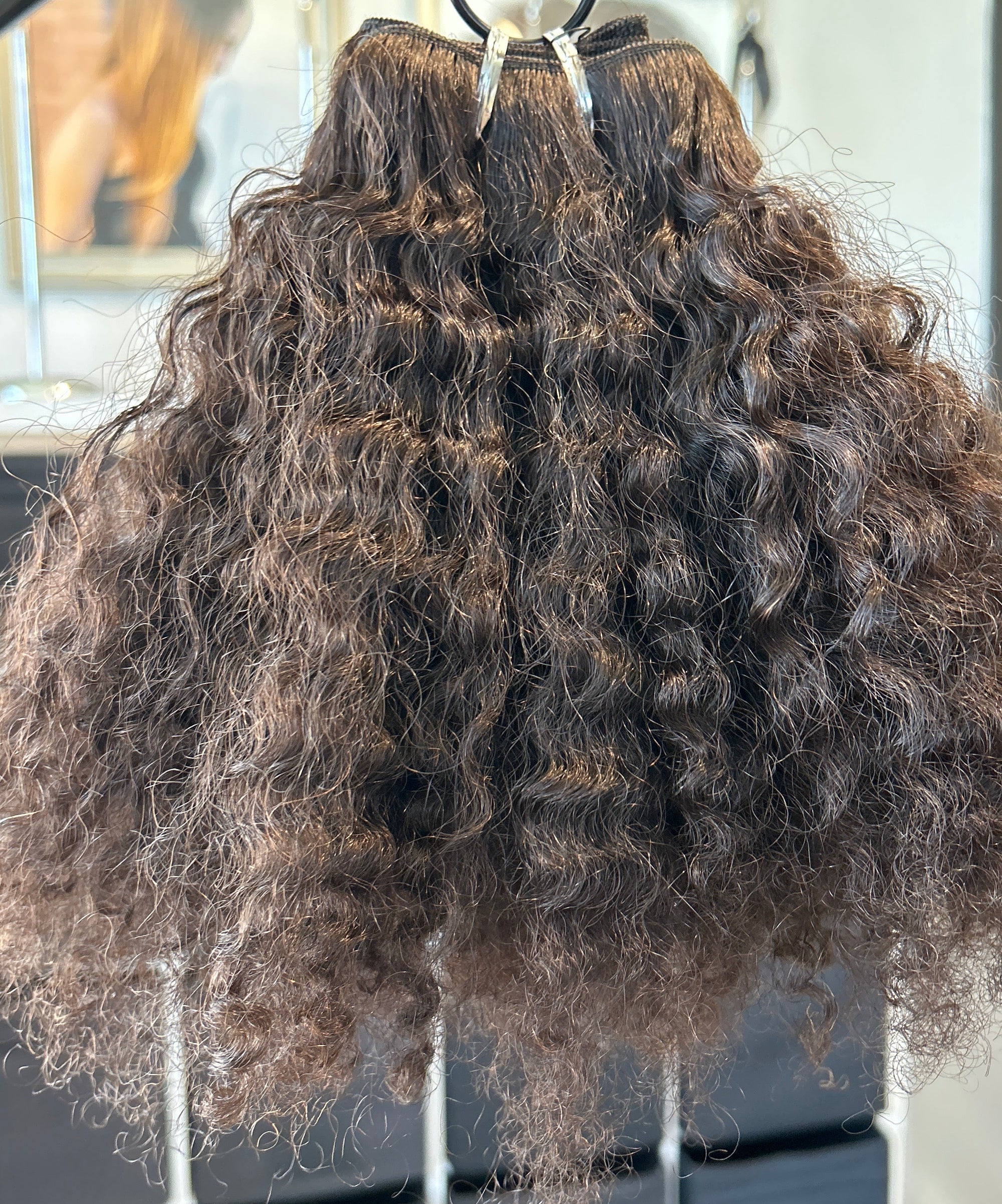 Clearance: 12" Knatural Kurly Weft