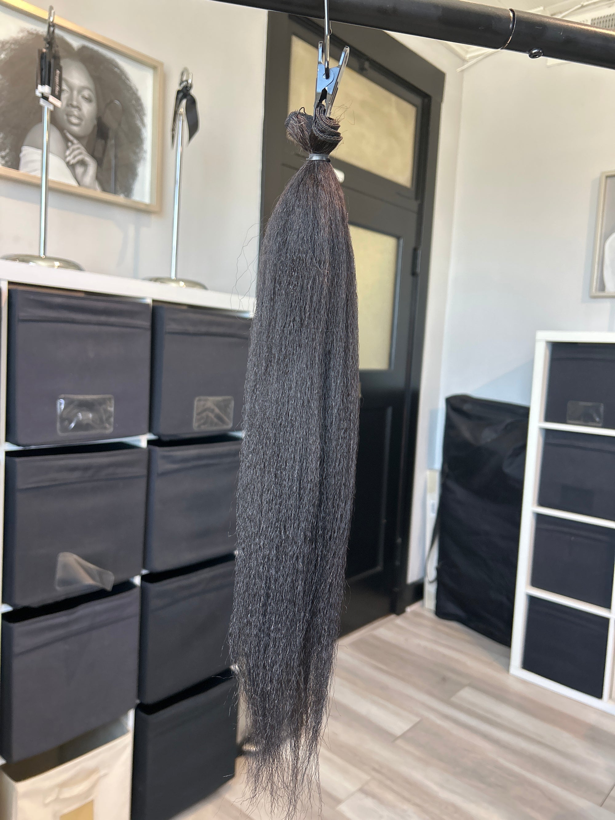 Clearance: 20" Kinky Coarse Wefts