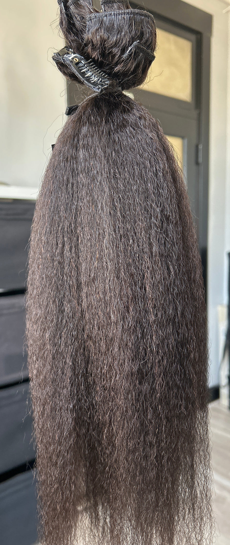 Clearance: 18" Knatural Coarse Clip Ins - 3 PC