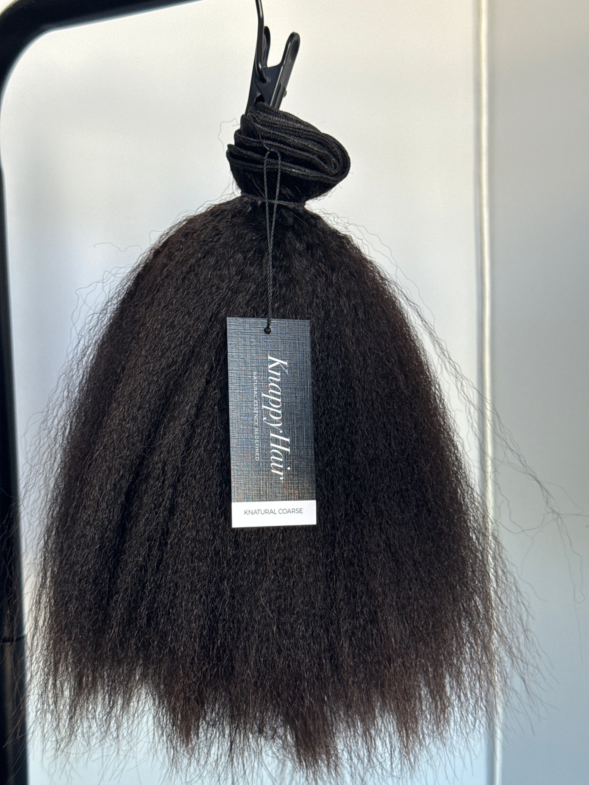 Bundle: 18” Kinky Koily Weft + 12” Knatural Coarse/Soft Kinky Weft