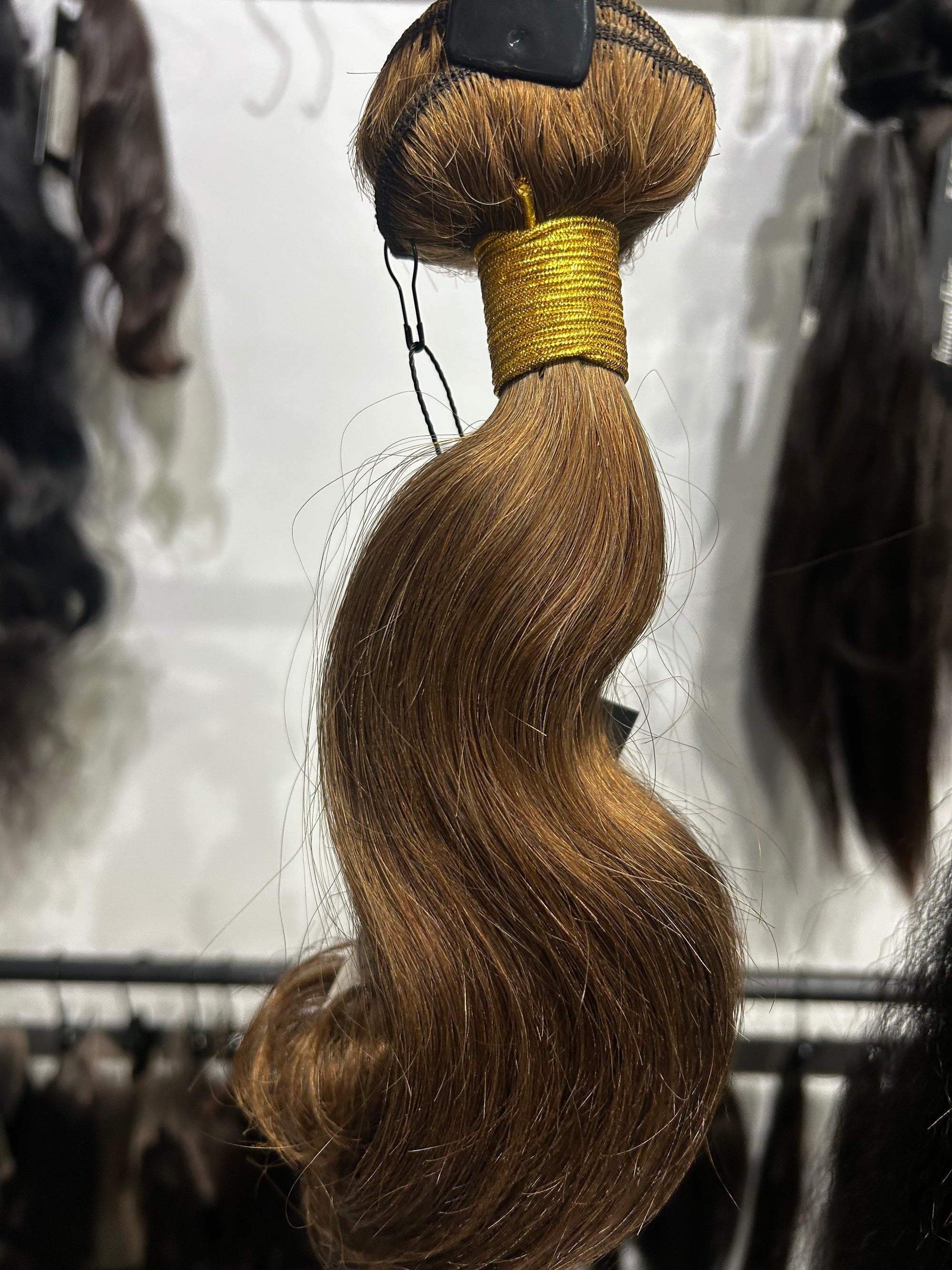 Clearance: 12" Loose Body Wave Weft (Light Brown)