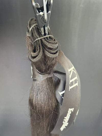 Clearance: 18” Knatural Straight Weft