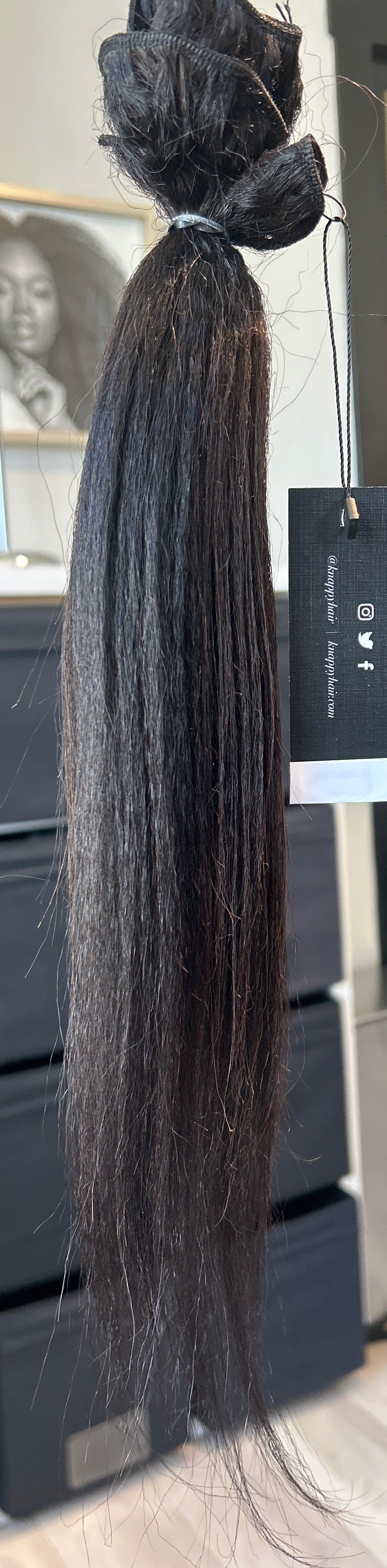 Clearance: 18" Knatural Coarse Weft
