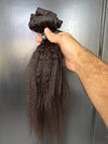 Clearance: 16" Knatural Coarse Clip-Ins, 6 Piece Set
