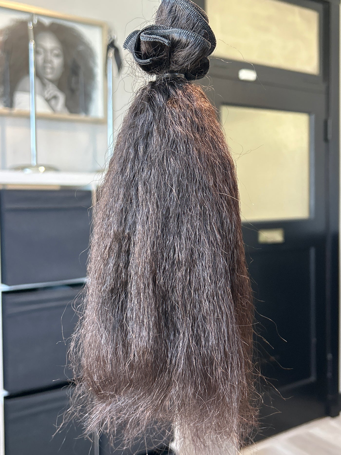 Clearance: 12" Knatural Coarse Weft