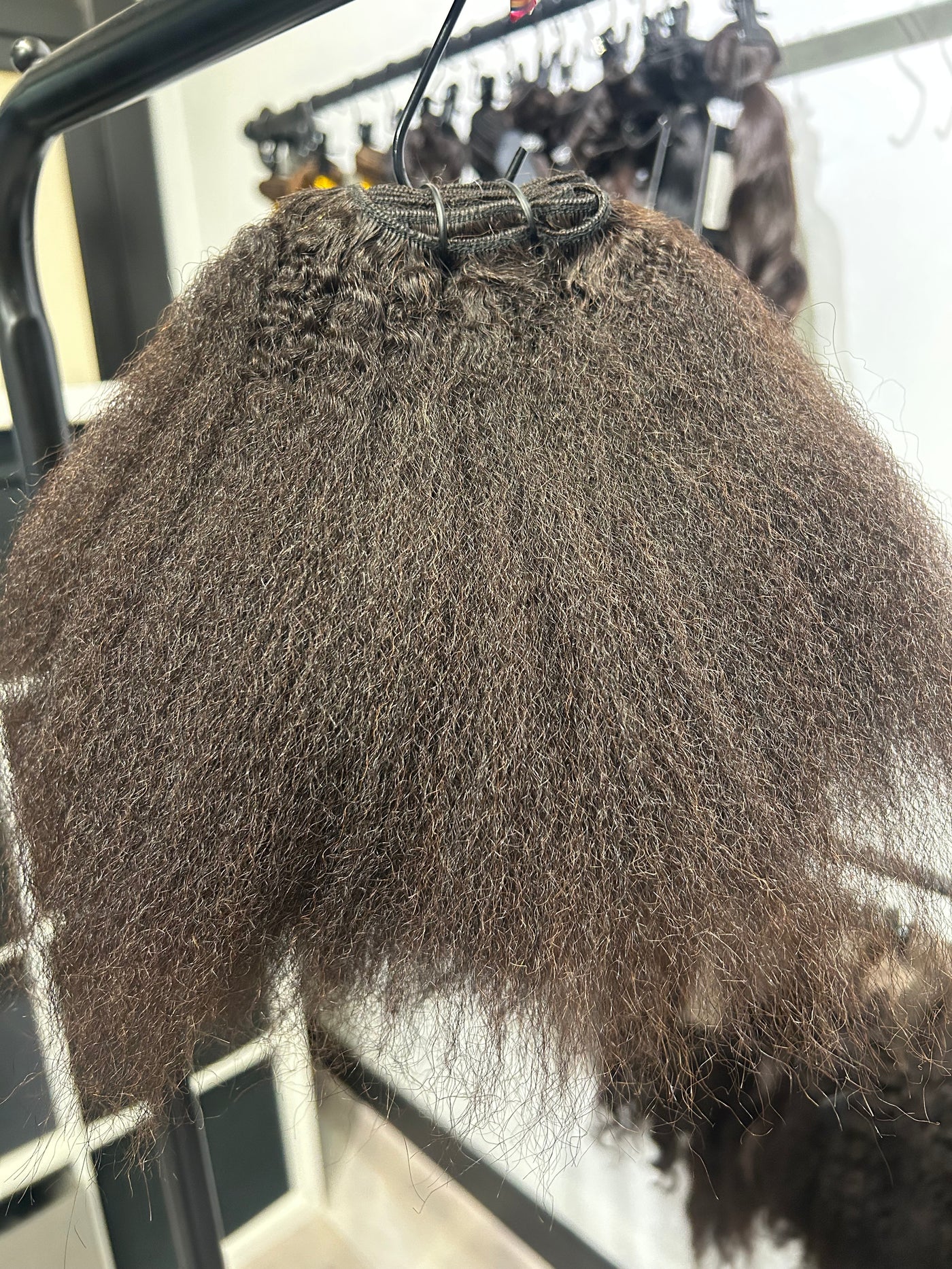 Clearance: 10" Kinky Coarse Weft