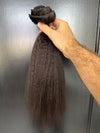 Clearance: 16" Knatural Coarse Clip-Ins, 5 Piece Set