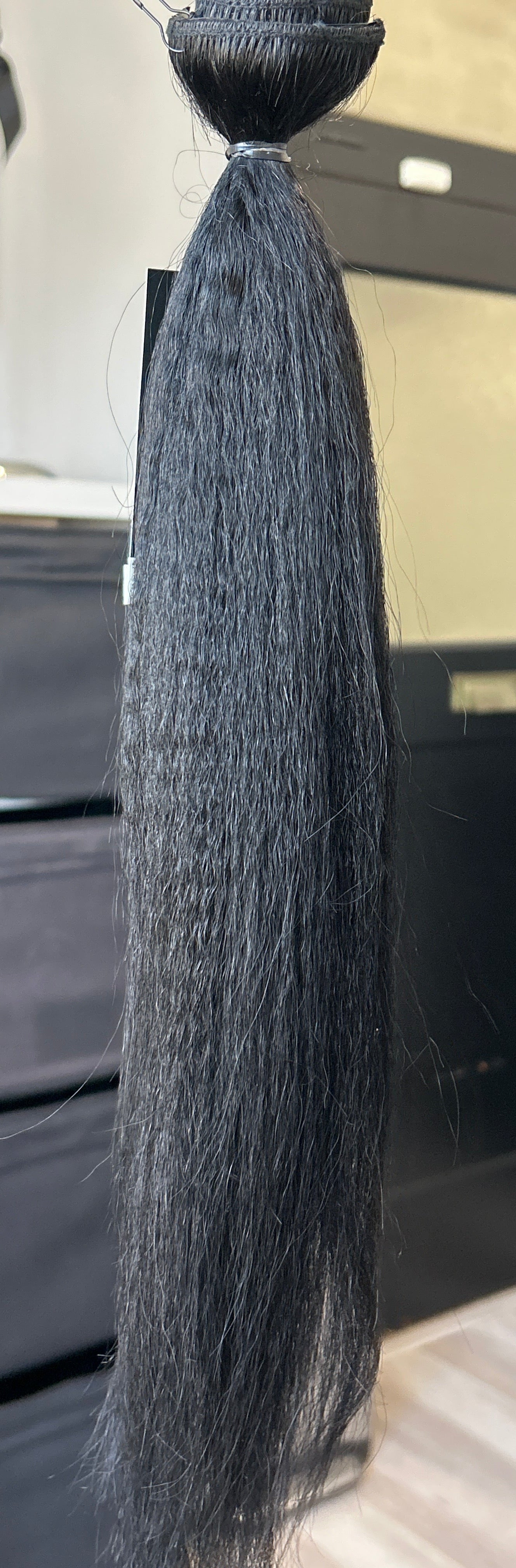 Clearance: 20" Knatural Coarse Clip Ins (Black) - 4 PC