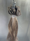 Clearance: 18” Knatural Straight Clip Ins, 8 Piece Set