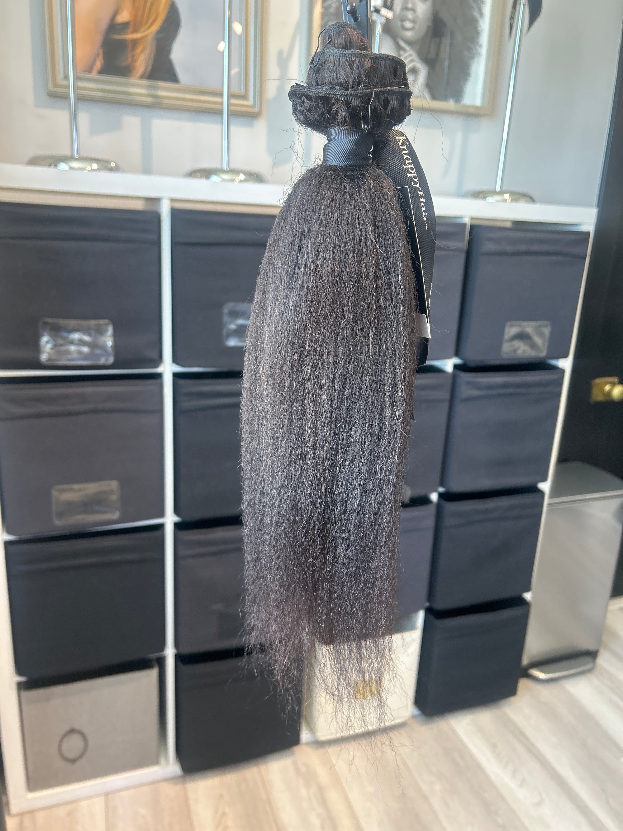 Clearance: 16" Kinky Coarse Clip Ins - 3 PC