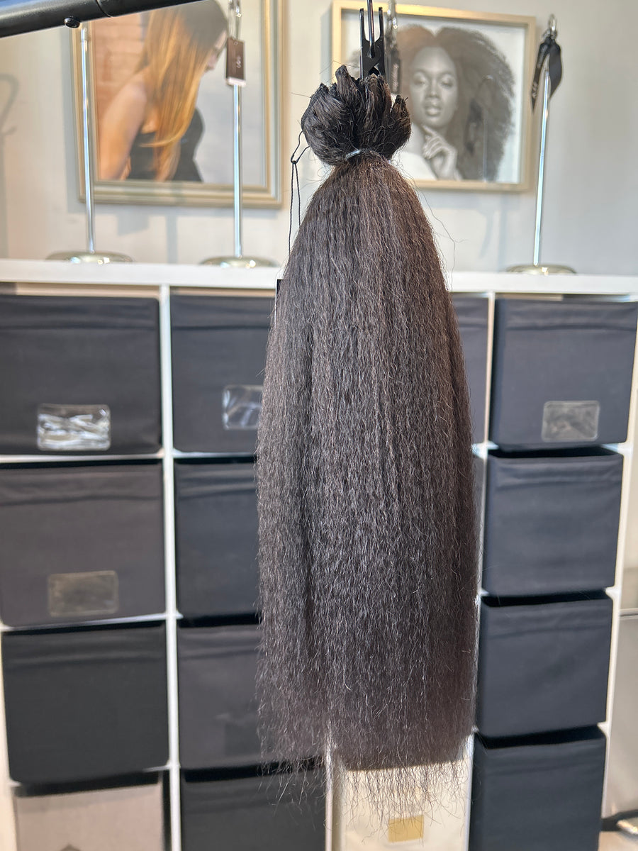 Clearance: 16" Kinky Coarse Clip Ins - 5 PC