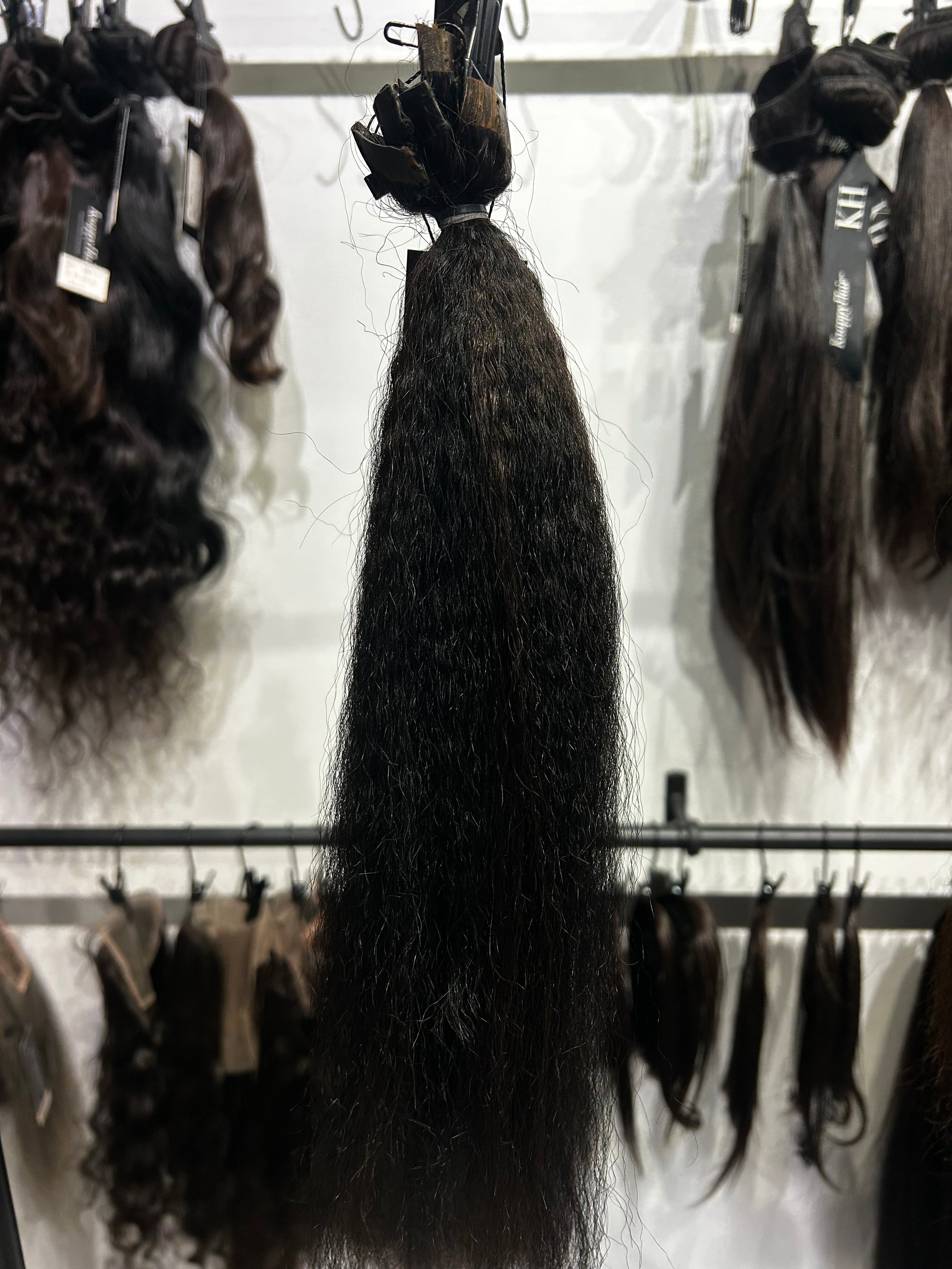 Clearance: 18" Knatural Coarse Clip-in 7pc