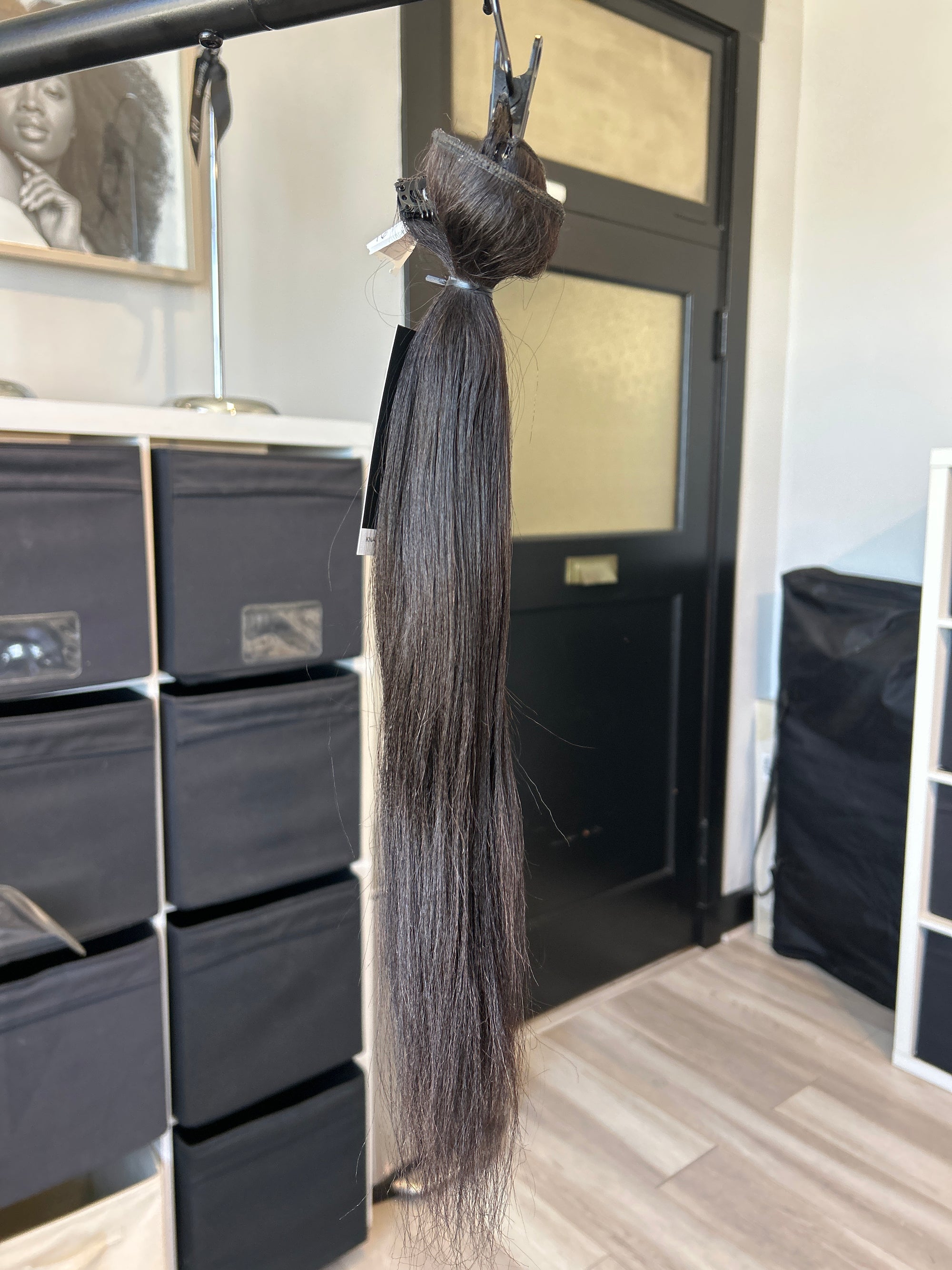 Clearance: 16" Knatural Straight Clip Ins - 4 PC