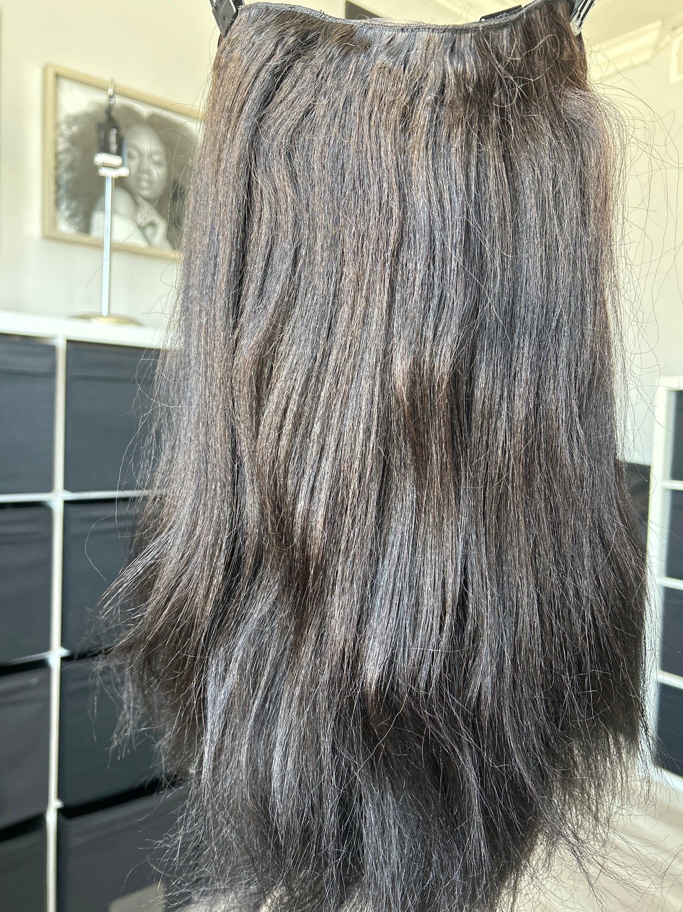 Clearance: 24"Not So Knappy Half Wig