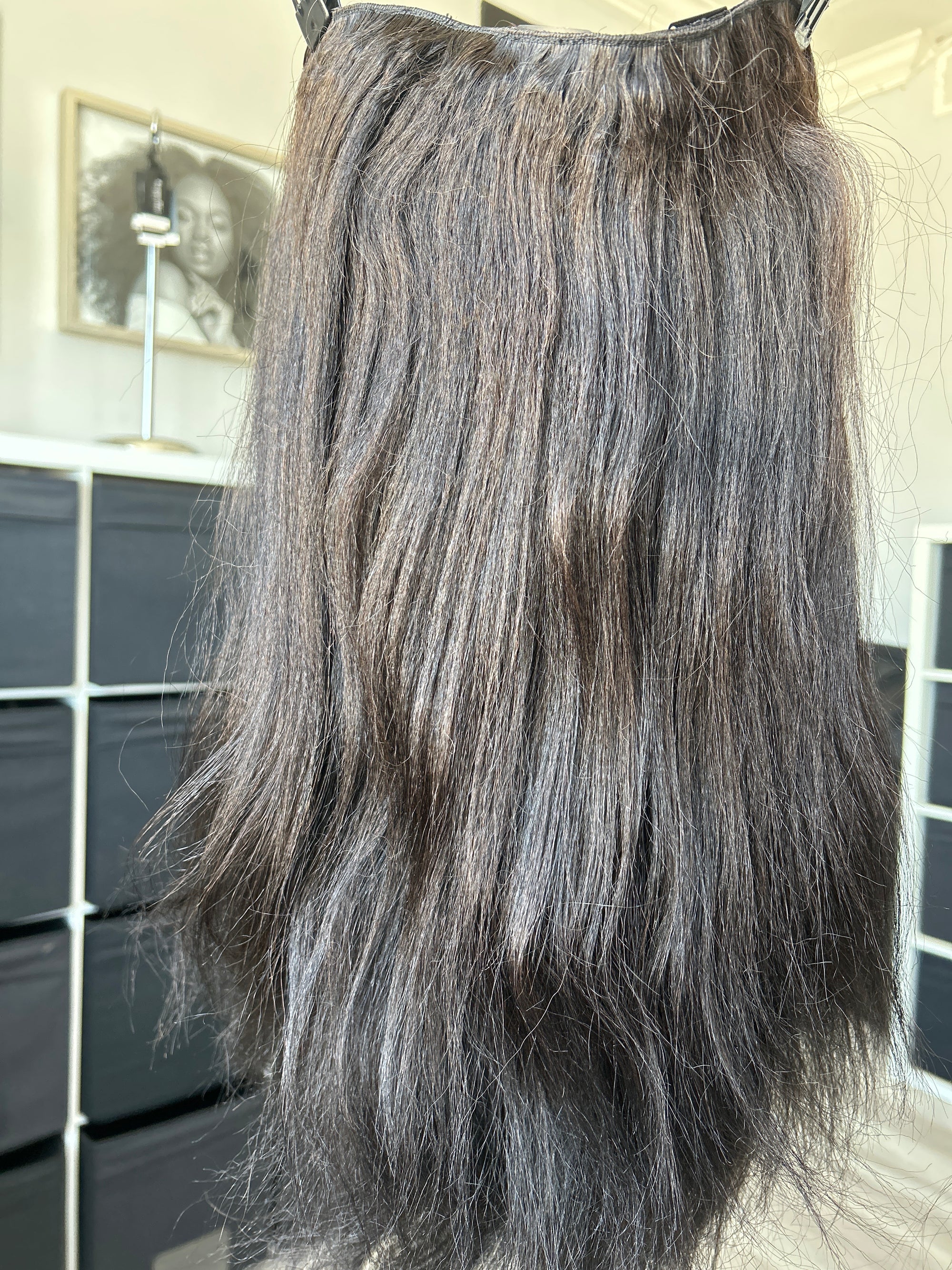 Clearance: 24"Not So Knappy Half Wig