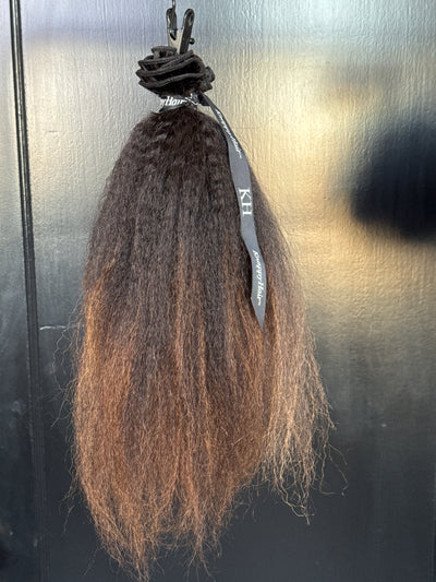 Clearance: 18” Knatural Coarse Weft (OMBRE)
