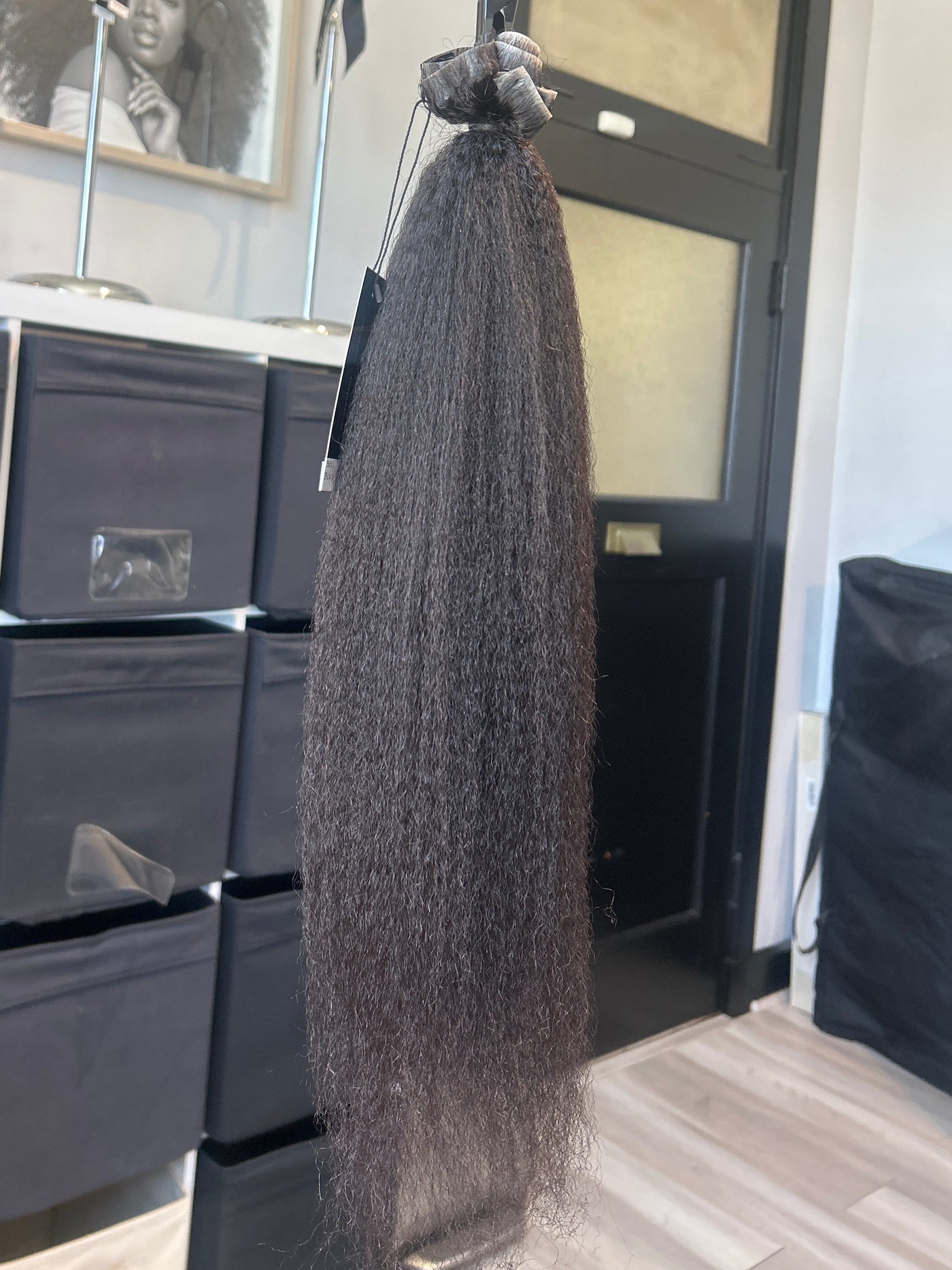 Clearance: 20" Kinky Coarse Clip Ins - 4 PC